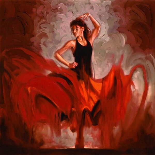 Flamenco Dancer Crescendo I
